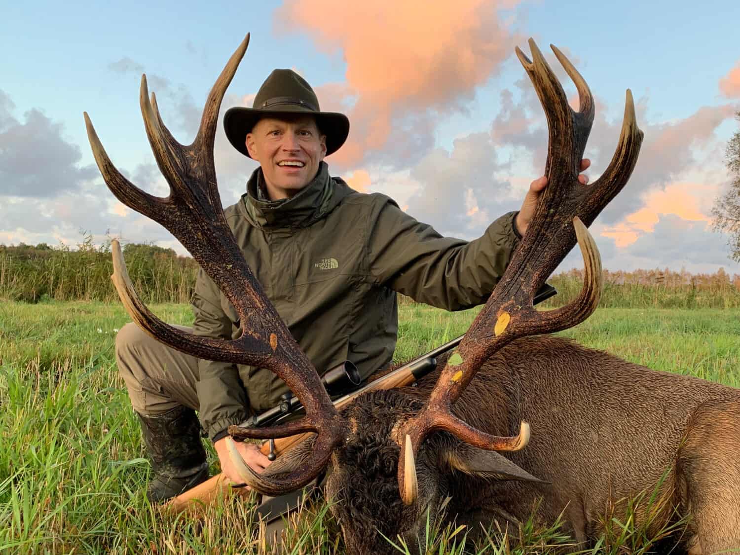 Red deer hunting